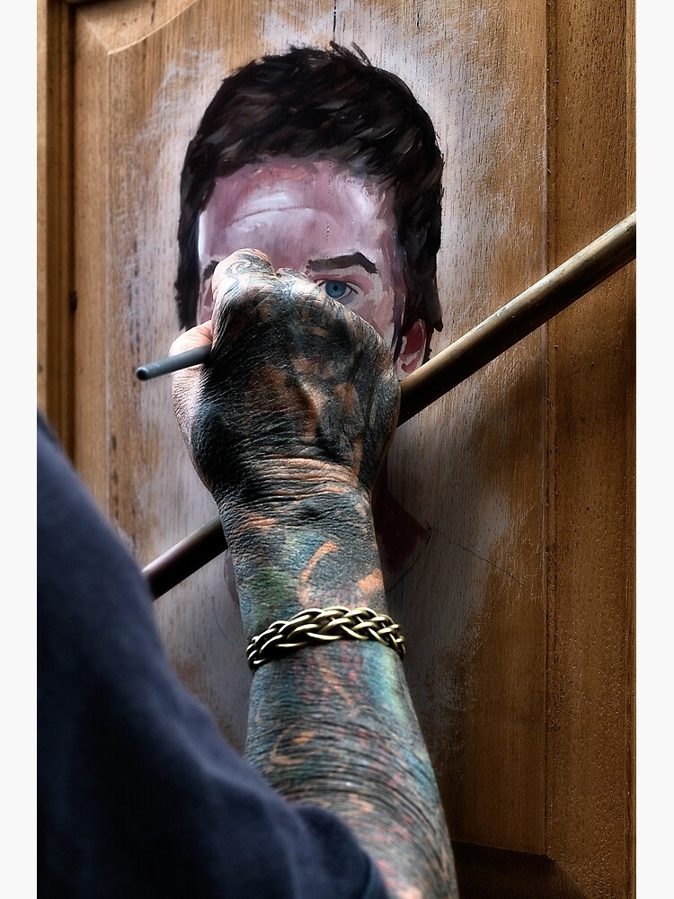 Painter's hand by fardad