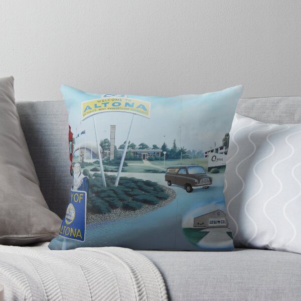 Item preview, City of Altona, Mural (detail), Altona designed and sold by Joan Wild.