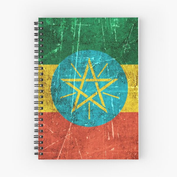 Item preview, Vintage Aged and Scratched Ethiopian Flag designed and sold by JeffBartels.