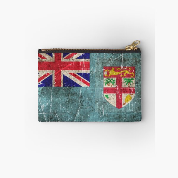 Item preview, Vintage Aged and Scratched Fiji Flag designed and sold by JeffBartels.