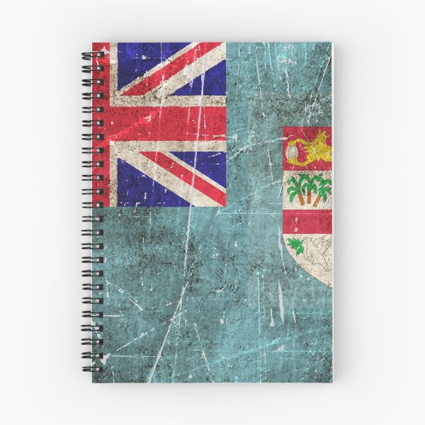Item preview, Vintage Aged and Scratched Fiji Flag designed and sold by JeffBartels.