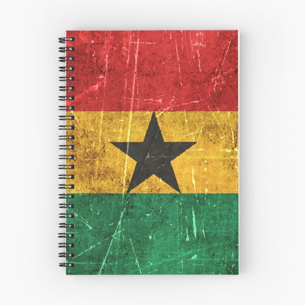 Item preview, Vintage Aged and Scratched Ghana Flag designed and sold by JeffBartels.