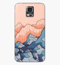 Berge und Hügel Hülle & Klebefolie für Samsung Galaxy