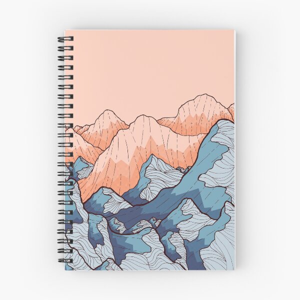 Item preview, Mountains and hills designed and sold by Swadeillustrations.