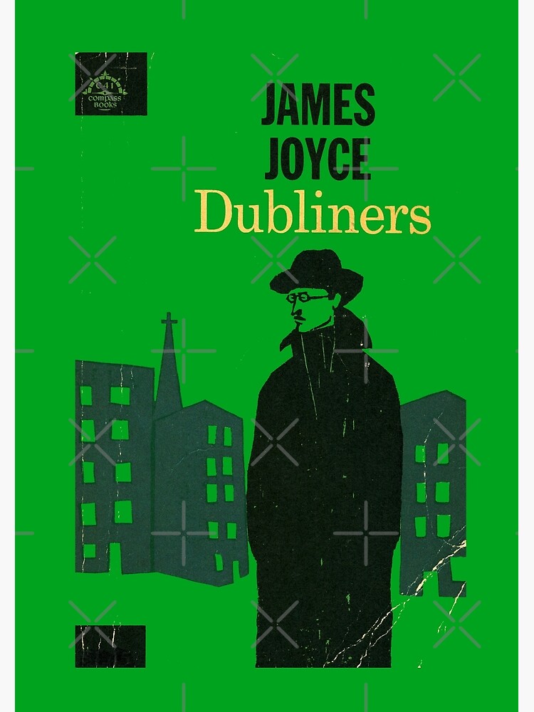 Dubliners James Joyce Book Cover Greeting Card By Buythebook86 Redbubble