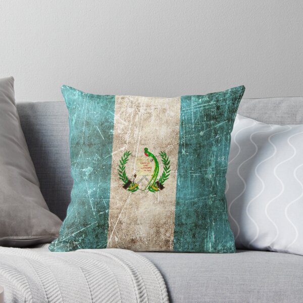 Item preview, Vintage Aged and Scratched Guatemalan Flag designed and sold by JeffBartels.