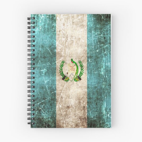 Item preview, Vintage Aged and Scratched Guatemalan Flag designed and sold by JeffBartels.