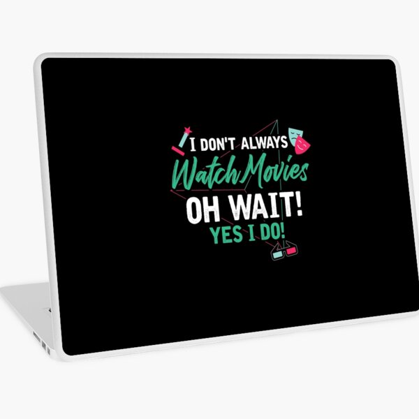 Movies lovers Laptop Skin