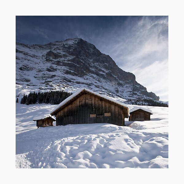 Beneath The Eiger Photographic Print