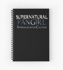 Supernatural Fangirl Spiral Notebook