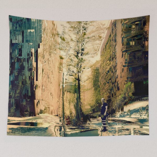 Item preview, ALONE IN A DESTROYED WORLD designed and sold by FUNGFING.