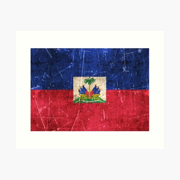Multicolor 16x16 Haiti 1804 Independence National Flag Grandpa Haitian Dad Throw Pillow Haitian Heritage Shirts & Gifts Co 