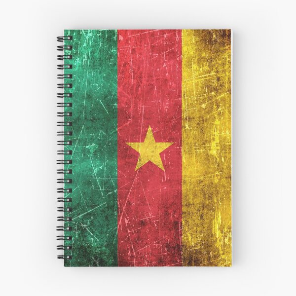 Item preview, Vintage Aged and Scratched Cameroon Flag designed and sold by JeffBartels.