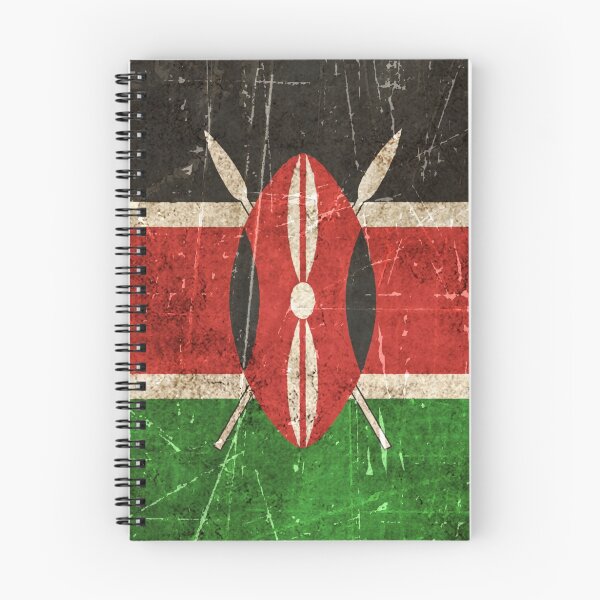 Item preview, Vintage Aged and Scratched Kenyan Flag designed and sold by JeffBartels.
