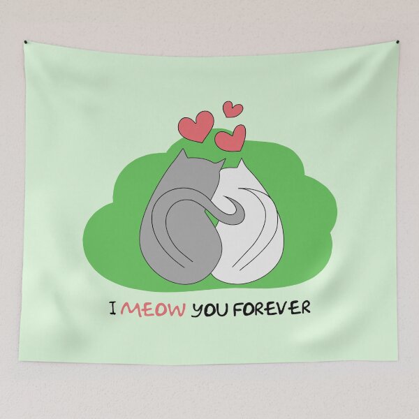 Item preview, Cat love designed and sold by RatArt Designs.
