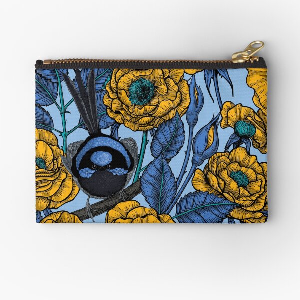 Item preview, Wren in the roses designed and sold by Katerina Mitkova Kirilova.