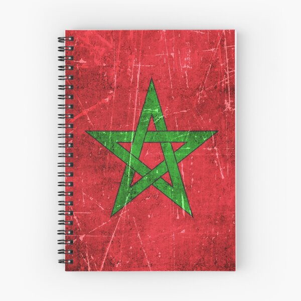 Item preview, Vintage Aged and Scratched Moroccan Flag designed and sold by JeffBartels.