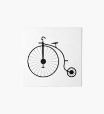 Lámina de exposición Bicicleta de rueda alta clásica de época Penny-farthing