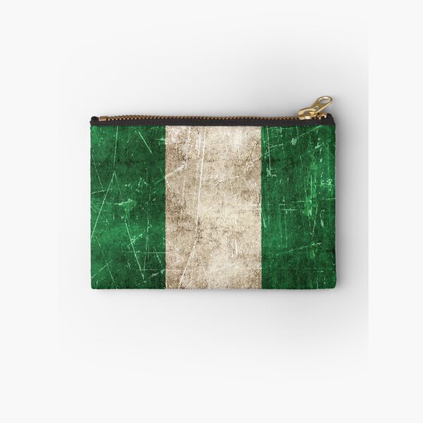 Item preview, Vintage Aged and Scratched Nigerian Flag designed and sold by JeffBartels.