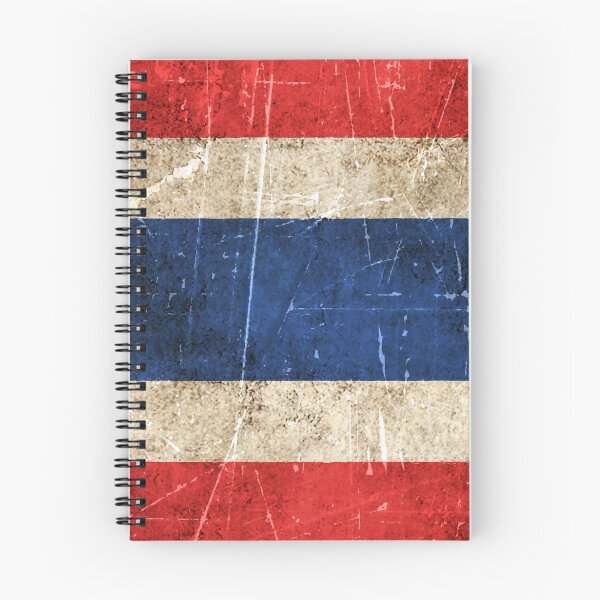 Item preview, Vintage Aged and Scratched Thai Flag designed and sold by JeffBartels.