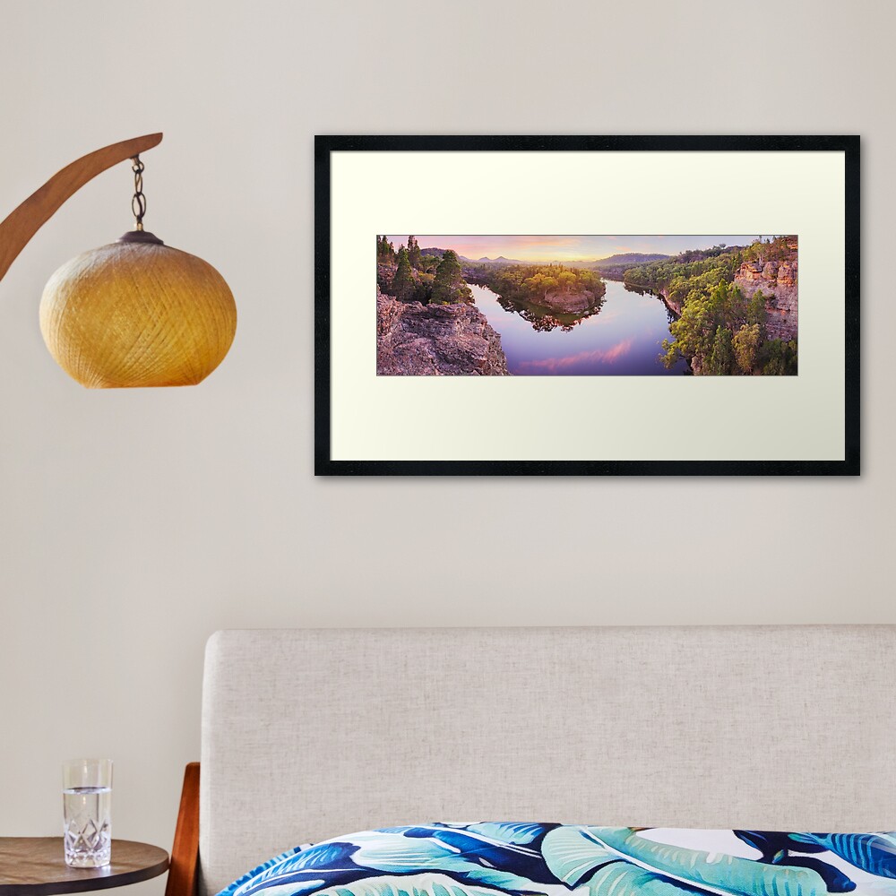 Dunns Swamp, Ganguddy, Wollemi National Park, New South Wales, Australia Framed Art Print