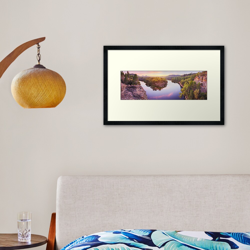 Dunns Swamp, Ganguddy, Wollemi National Park, New South Wales, Australia Framed Art Print