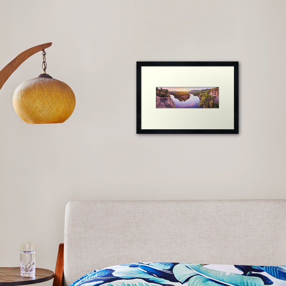 Dunns Swamp, Ganguddy, Wollemi National Park, New South Wales, Australia Framed Art Print