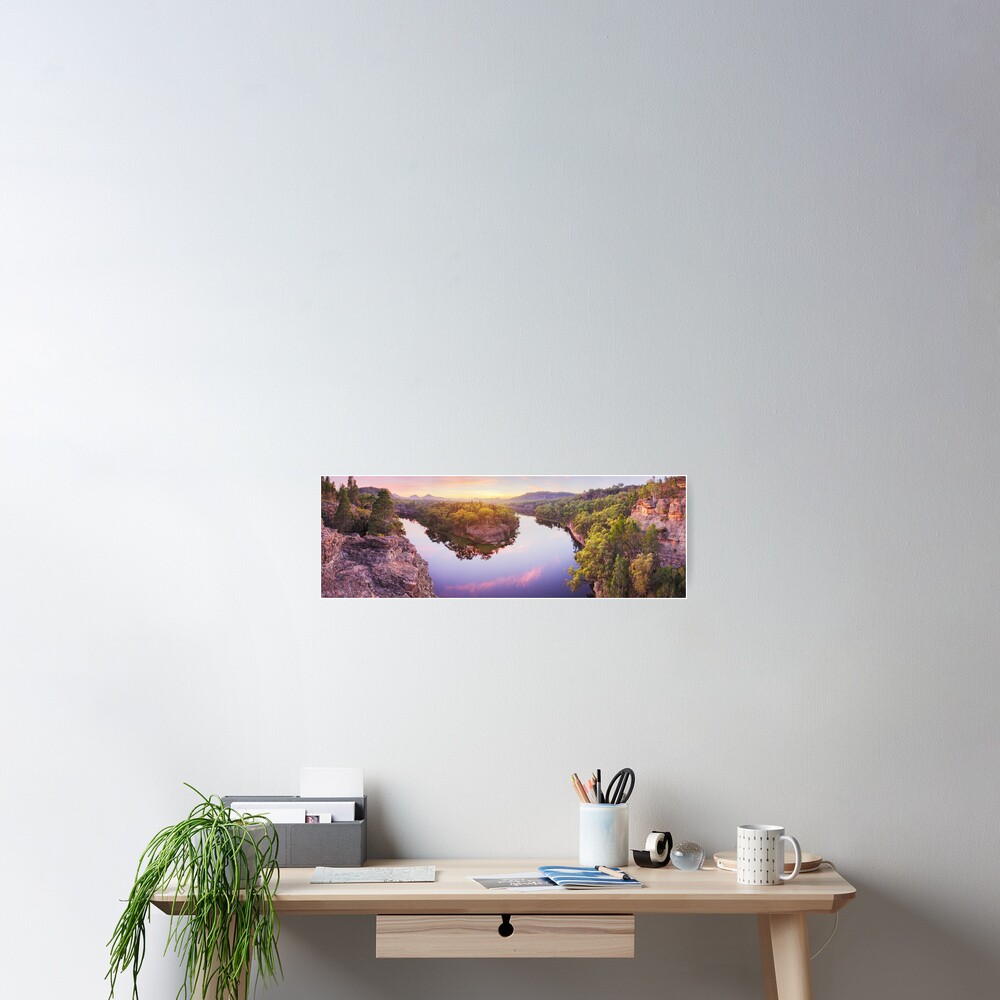 Dunns Swamp, Ganguddy, Wollemi National Park, New South Wales, Australia Poster