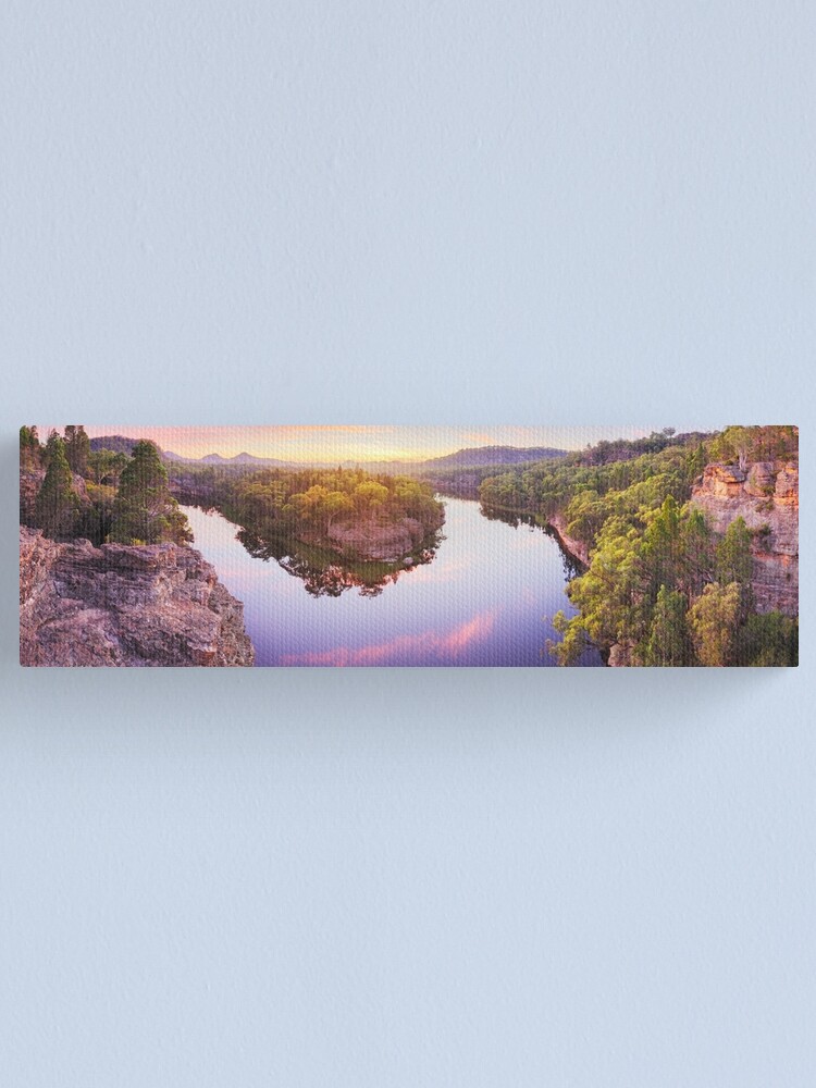 Alternate view of Dunns Swamp, Ganguddy, Wollemi National Park, New South Wales, Australia Canvas Print