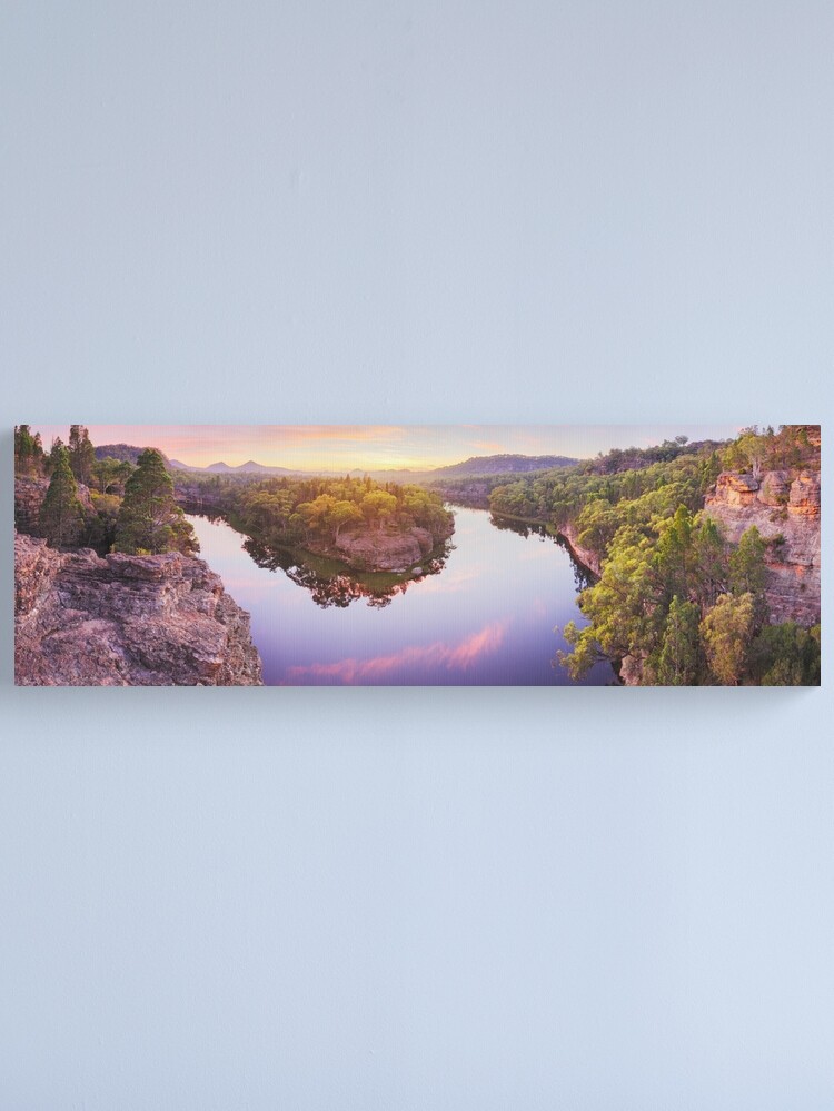 Alternate view of Dunns Swamp, Ganguddy, Wollemi National Park, New South Wales, Australia Canvas Print