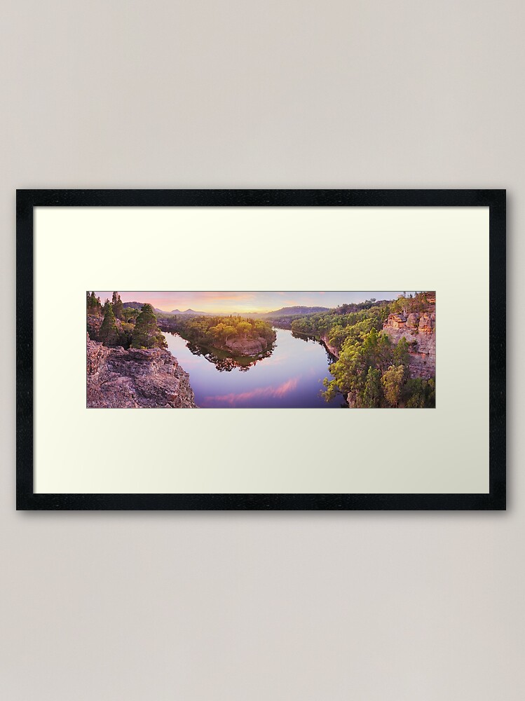 Alternate view of Dunns Swamp, Ganguddy, Wollemi National Park, New South Wales, Australia Framed Art Print