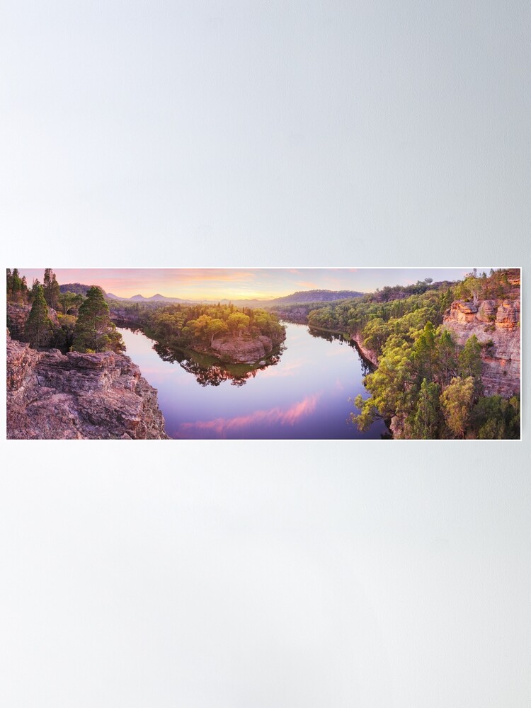 Alternate view of Dunns Swamp, Ganguddy, Wollemi National Park, New South Wales, Australia Poster
