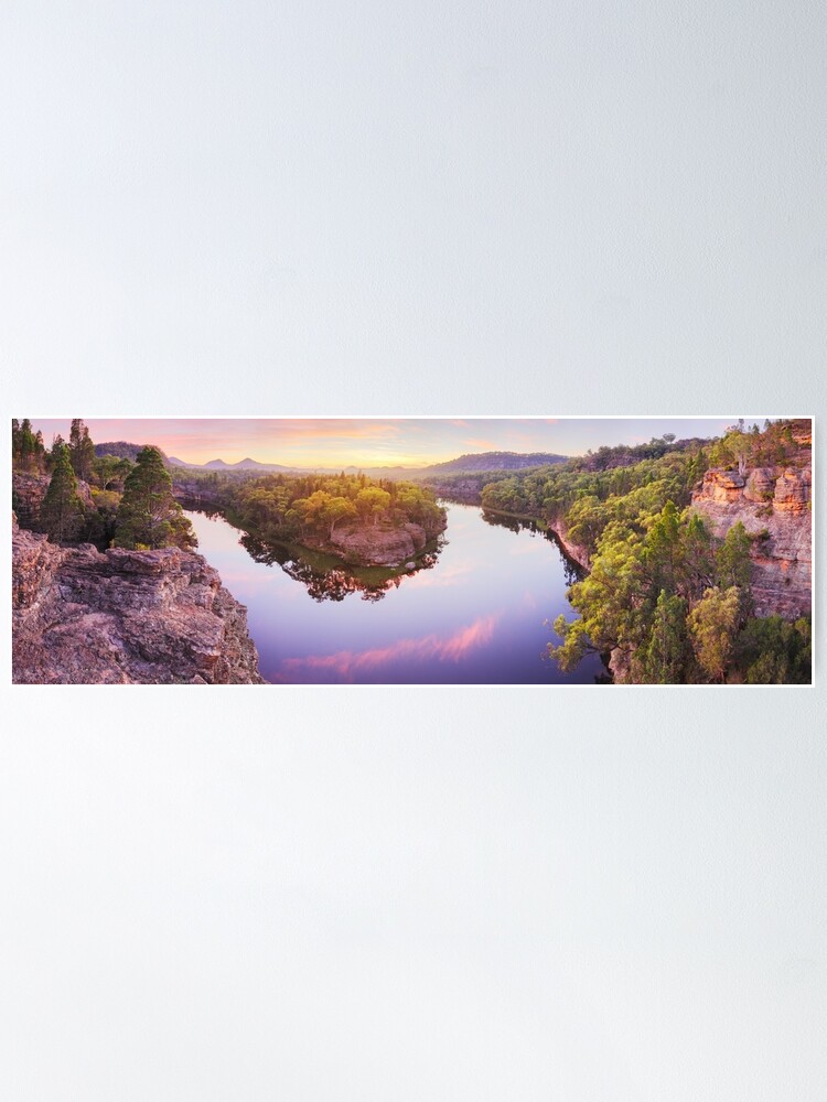 Alternate view of Dunns Swamp, Ganguddy, Wollemi National Park, New South Wales, Australia Poster