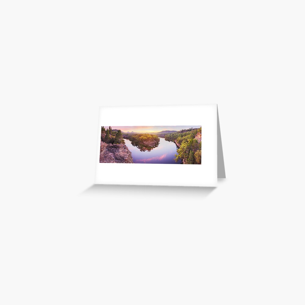 Dunns Swamp, Ganguddy, Wollemi National Park, New South Wales, Australia Greeting Card