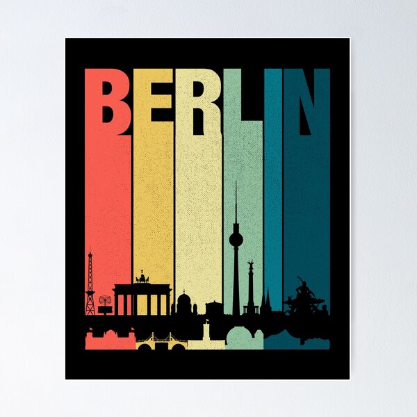Berlin Shirt Vintage Berlin T-Shirt Poster
