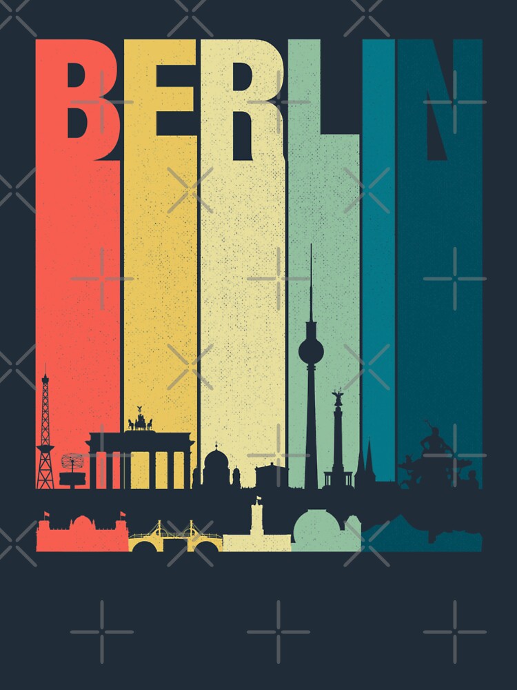 "Berlin Shirt Vintage Berlin TShirt" TShirt von LuckyUDesign Redbubble