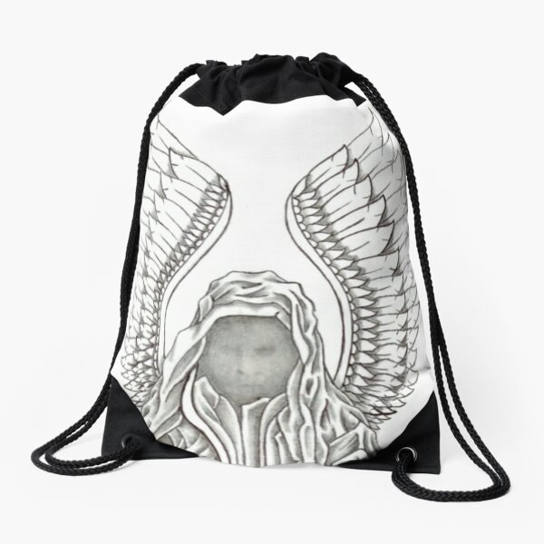 Winged Drawstring Bag