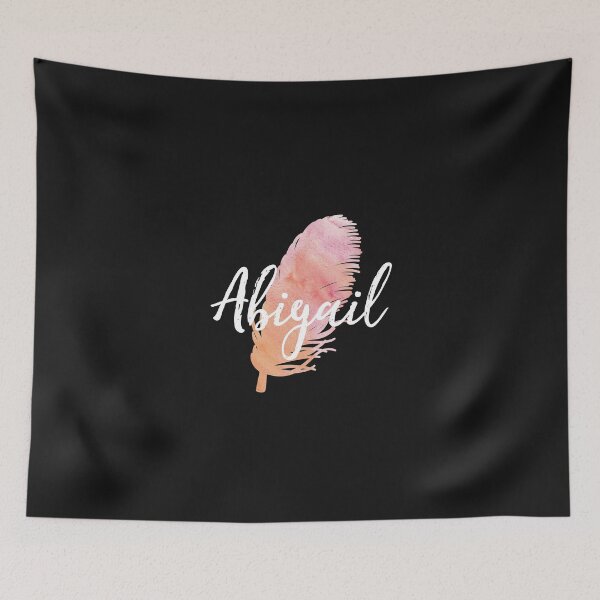 Item preview, Abigail Personalized Watercolor Feather designed and sold by jutulen.