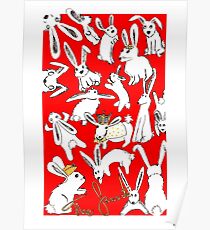 Der Favorit - Kaninchen - Alternative Movie Poster Poster