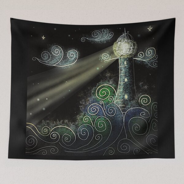 Item preview, Beacon in the Night designed and sold by PhilipHarvey.