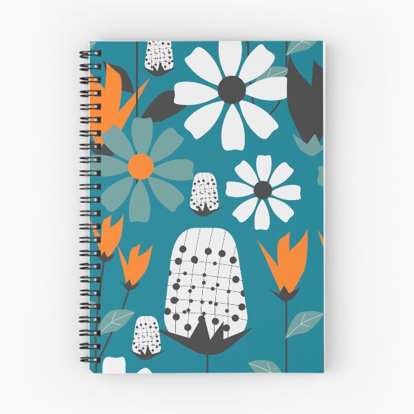 Item preview, Joyful florescence in blue designed and sold by cocodes.