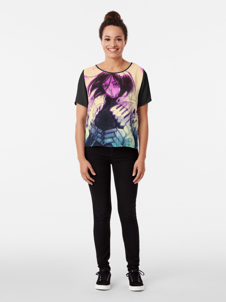 Alternate view of Resurrection - Battle Angel Alita / Gunnm Chiffon Top