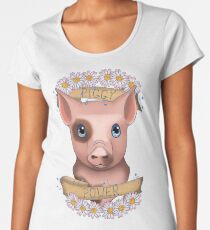 Piggy Power! Women's Premium T-Shirt