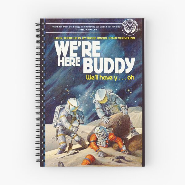 Item preview, We're Here Buddy designed and sold by vintage-covers.