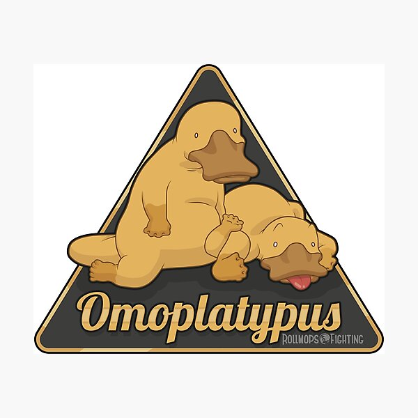 Artikel-Vorschau von BJJ - Omoplatypus , designt und verkauft von RollmopsFight.