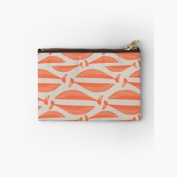 Item preview, orange whales designed and sold by Gemma Cosgrove Ball.