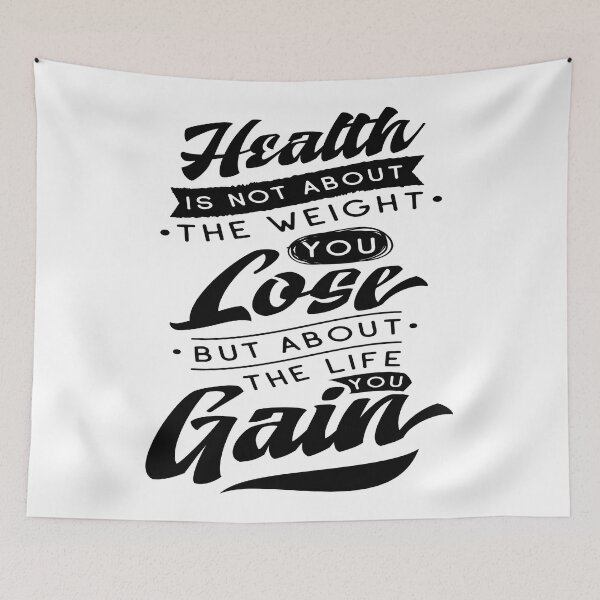 Item preview, Health Is Not About The Weight You Lose But About The Life You Gain designed and sold by ProjectX23.
