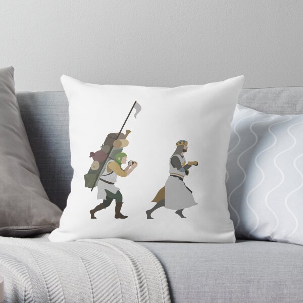 King Arthur Throw Pillow