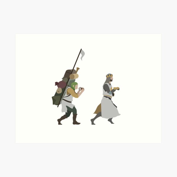 King Arthur Art Print
