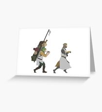 King Arthur Greeting Card